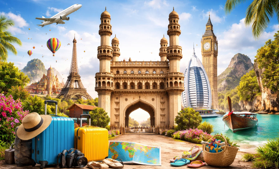 Service Provider of Travel Agency in Hyderabad in New Delhi, Delhi, India.